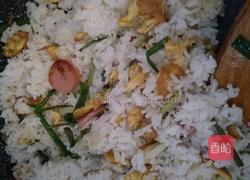 鸡蛋火腿炒饭的做法图解6