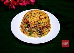 广式腊肠肠炒饭的做法图解18