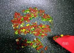 广式腊肠肠炒饭的做法图解6