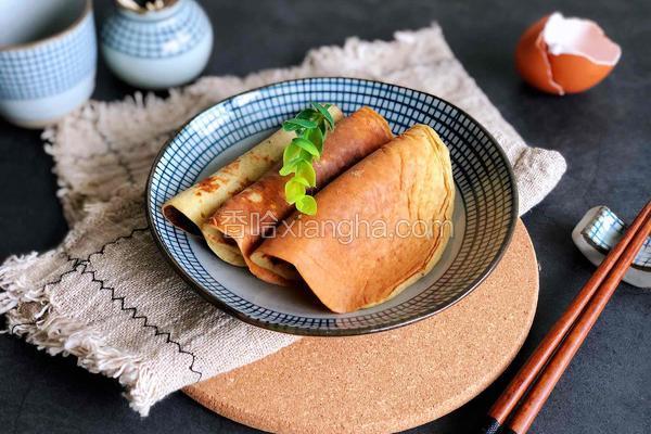 香蕉松饼