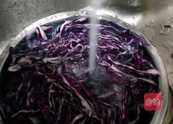 紫甘蓝三明治的做法图解3
