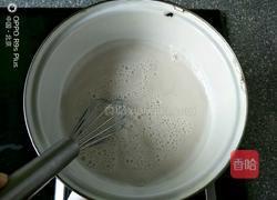 蜜豆牛奶布丁的做法图解3