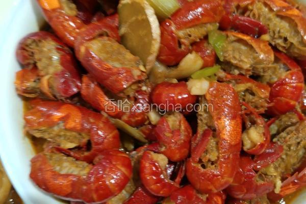 家常红烧龙虾