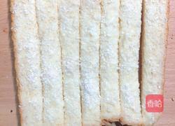 香烤椰蓉全麦面包条的做法图解4