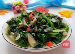 皮蛋苋菜的做法图解1