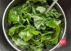 皮蛋苋菜的做法图解2