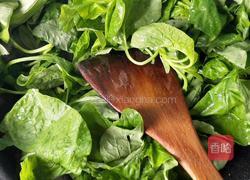 皮蛋苋菜的做法图解8