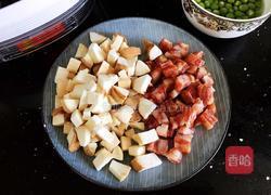 杏鮑菇臘腸燜飯的做法圖解6