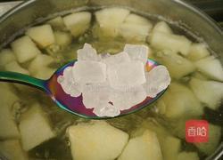 芝麻冰糖雪梨的做法图解4