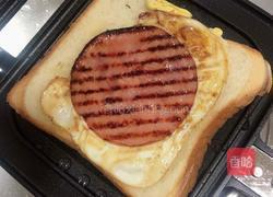 封边火腿蛋三明治（快手餐）的做法图解7