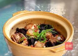 排骨蒸木耳的做法图解12