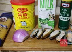 青酱海鲜意大利面的做法图解1