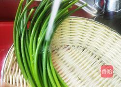 蒜薹炒腊肉的做法图解3