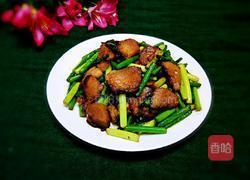 蒜薹炒腊肉的做法图解14