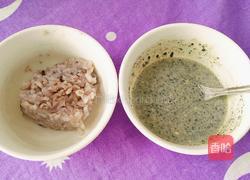 黑芝麻米饭煎饼的做法图解7