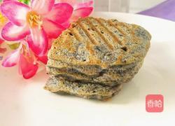 黑芝麻米饭煎饼的做法图解14