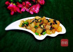 炒凉粉的做法图解13