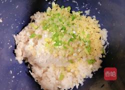 香煎藕丁香芹肉饼的做法图解3