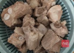 小白菜炖排骨的做法图解3