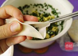 韭菜鸡蛋饺子的做法图解14