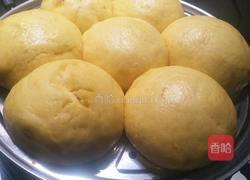 无水南瓜馒头的做法图解4