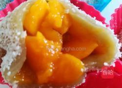 抹茶芒果糯米糍的做法图解11