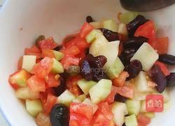 果蔬燕麦酸奶捞的做法图解3