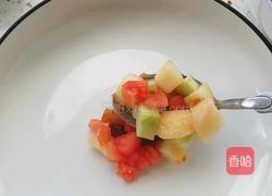 果蔬燕麦酸奶捞的做法图解4