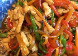 酱香五彩鸡丝的做法图解8