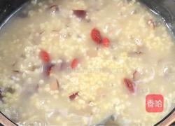 红枣枸杞小米粥的做法图解9