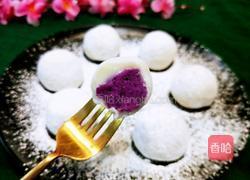 麻薯(紫薯馅）#夏季爽口甜品的做法图解20