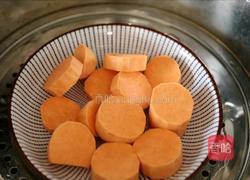 爆浆红薯饼的做法图解2