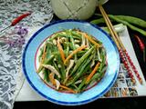 刀豆炒肉丝