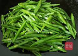 刀豆炒肉丝的做法图解6