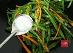 刀豆炒肉丝的做法图解7