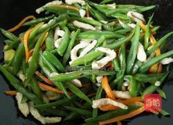 刀豆炒肉丝的做法图解9