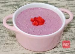 蓝莓草莓奶昔的做法图解10