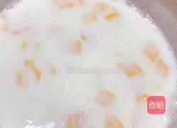 冰凉特仑苏牛奶芒果块的做法图解5
