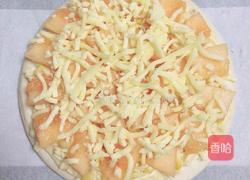 蜜瓜蔬果披萨的做法图解11