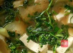 浦瓜豆腐汤的做法图解4