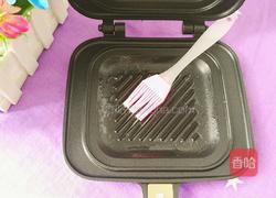 西瓜牛奶煎饼(心形)的做法图解10