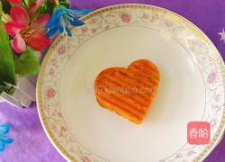 西瓜牛奶煎饼(心形)的做法图解16