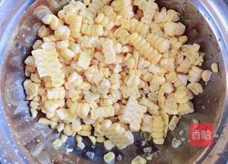 百合莲子玉米汁的做法图解2