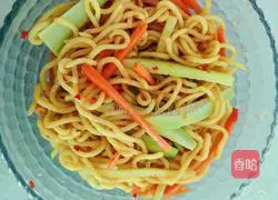 Illustration of how to make refreshing noodles 6