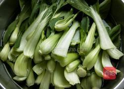 菜叶猪肝糊的做法图解2