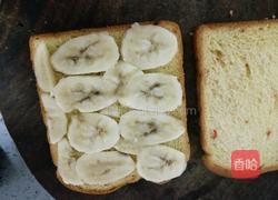 香蕉红豆三明治的做法图解9
