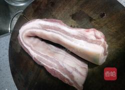 黄豆酱烧五花肉的做法图解1