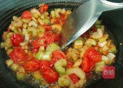 爽口芹菜圣女果的做法图解12