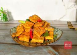 葱香煎豆腐的做法图解3