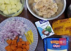 进阶版土豆鸡肉咖喱饭的做法图解1